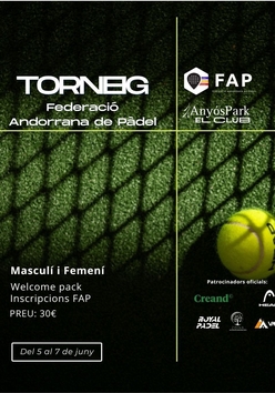 Cartel del torneo